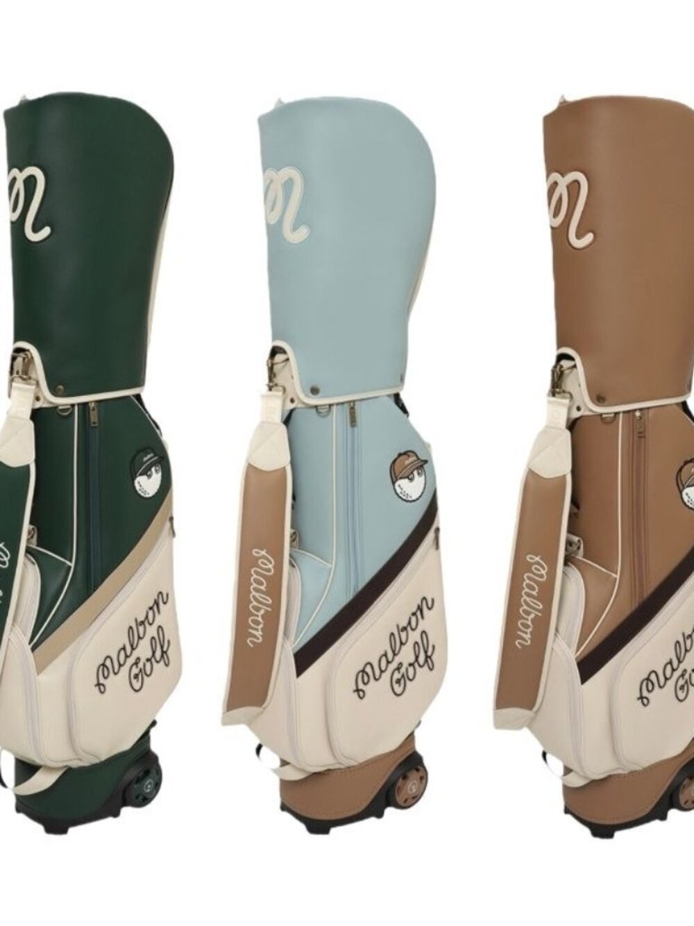 Malbon Golf Caddy Bag Caster-type 3 Color